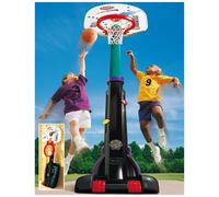 Little Tikes Easy Store Set da basket - Divertimento estivo all'aperto - Altezza regolabile - Gioco attivo - Include un pallone. Età: dai 12 mesi ai 6 anni in su- Grande