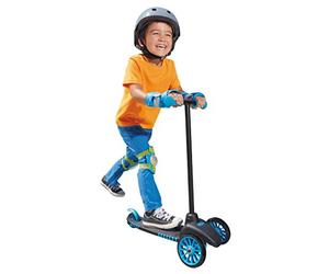 Little Tikes - Lean To Turn Monopattino per Bambini, Facile da Guidare, Spinta con il Piede, Ore di Gioco Attivo, Sviluppa L’Equilibrio e la Coordinazione, Età dai 2 ai 4 Anni, Blu