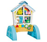 Little Tikes Learn & Play Finestra Look & Learn - Include lettere, numeri, meteo, maniere, suoni, musica, giorno, notte, luci e tabella delle attività - Pile incluse - Età: 12+ mesi