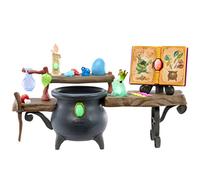 Little Tikes Magic Workshop da Tavolo; 20 Reazioni Incantate, Oltre 50 Luci e Suoni, 6 Ricette; Accessori Divertenti Inclusi; Sono Richieste le Batterie; Età: 3+