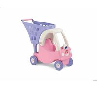 little tikes Princess Cozy Coupe Shopping Cart - Carrello Giocattolo per Bambini e Ragazzi, capiente, incoraggia Il Gioco Creativo, età 3-10 Anni