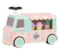 Little Tikes Scoot ‘n Serve Gelato - Giocattolo cavalcabile con bancone per gelati rimovibile e accessori, divertimento in casa e all'aperto, per bambini/e da 1 a 3 anni