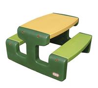 Little Tikes Tavolino da Picnic grande - Fino a 6 posti - Per i compiti, i lavoretti e il gioco - Colore Evergreen