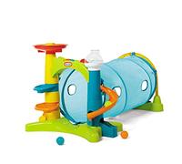 Little Tikes - Tunnel d'Attività 2-in-1, Con Scivolo per Palline, Finestre, Suoni e Musica, Favorisce lo sviluppo e il gioco attivo, Facile da riporre, Con 5 palline di plastica, Età 1- 3 anni