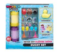 little tikes Wonder Factory Never Dry Floating Dough Ducky Set - Non Si seccano mai, Senza glutine e galleggiano nell'Acqua