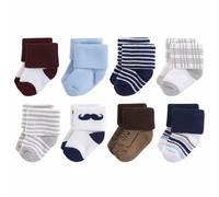 Little Treasure Spugna Calzini, 8-Pack, Elegante Dude