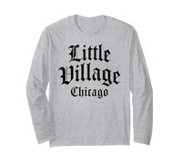 Little Village Chicago Illinois Villita Loop South Side 312 Maglia a Manica