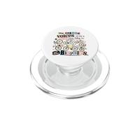 Little Voices Get More Biciclette Ciclismo Amante PopSockets PopGrip per MagSafe