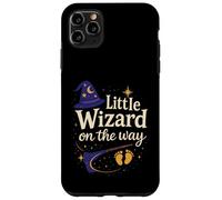 Little Wizard On The Way - Annuncio di gravidanza per Halloween Custodia per iPhone 11 Pro Max