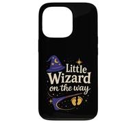 Little Wizard On The Way - Annuncio di gravidanza per Halloween Custodia per iPhone 13 Pro