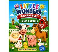 Little Wonders Coloring Book: Farm Animals