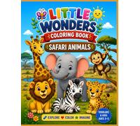 Little Wonders Coloring Book: Safari Animals