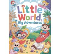 Little World, Big Adventures: Tiny Friends in Everyday Life - Coloring Book for Kids