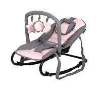 Little World Dondolo Starwing Grigio - Rosa