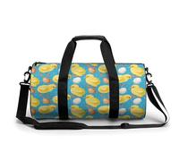 Little Yellow Chicken Borsa da Palestra Portatile per Donne E Uomini Borsa da Viaggio per Sport Stampa Gymbag Divertente Yoga Bag
