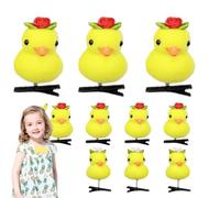Little Yellow Duck Hairpin - Set di 10 fermagli per capelli a forma di in