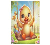 Little Yellow Duck Puzzle Games for Adults E Bambini - for Creativity And Mindfulness - Challenging Jigsaw Puzzles 1000 Pezzi for Family 78×53cm