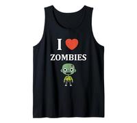 Little Zombie Funny Halloween Dead i Love Zombies Canotta