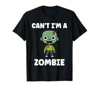 Little Zombies Halloween Dead Can't I'm a Zombie Maglietta