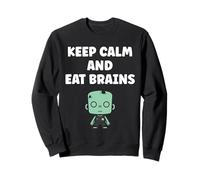 Little Zombies Halloween Dead Eat Brains Zombie Felpa