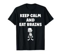 Little Zombies Halloween Dead Eat Brains Zombie Maglietta
