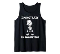 Little Zombies Halloween Dead Not Lazy I'm a Zombie Canotta