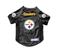 Littlearth Maglia elasticizzata NFL Pittsburgh Steelers per animali domestici, colore della squadra, taglia L