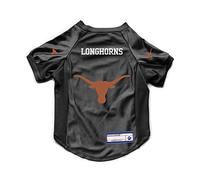 Littlearth Maglia elasticizzata unisex per adulti NCAA Texas Longhorns per animali domestici, colore della squadra, taglia XS