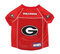 Littlearth NCAA Pet Jersey, 120134-UGA-L, Light Red, L