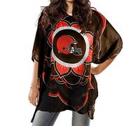 Littlearth NFL Caffetano, Donna, 300627-BRWN, Brown, Taglia Unica