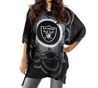 Littlearth NFL Caffetano, Donna, 300627-RAID, Nero, Taglia Unica
