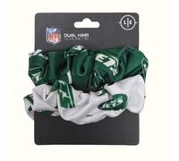 Littlearth NFL New York Jets Dual Hair Twist Scrunchie - Accessorio per capelli con licenza ufficiale per il giorno del gioco, gli allenamenti e lo stile quotidiano