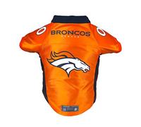 Littlearth NFL Premium Pet Jersey, 320135-BRNC-S, Orange, S