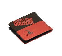 Littlearth Uomo NFL Buffalo Bills bi-Fold, Uomo, 300903-BRWN, Orange, 5" x 4" x 1"