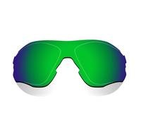 Littlebird4 Lenti di ricambio polarizzate da 1,5 mm per occhiali da sole Oakley EVZero Path OO9308 - MultiOptions (verde specchiato)