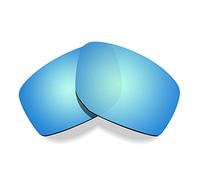 Littlebird4 Lenti di ricambio polarizzate premium da 1,5 mm per occhiali da sole Oakley Gibston OO9449 - MultiOptions (Ice Blue Mirrored)