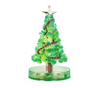 LITTLECANDLE Albero di Natale magico in cristallo divertente carta artificiale decorazione per albero di Natale novità educativa fai da te divertente regalo di Natale per adulti bambini