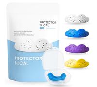 LittleCreators - Bite Bruxismo Notturno | Set 4 Paradenti Personalizzabili | Protettore Dentale per Dormire, Allenamento e Sport | Férula di Scarico Contro il Bruxismo, Morso e Digrignamento