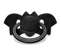 LittleForBig Bigshield Generation-II - Ciuccio per adulti con pipistrello, colore: nero