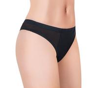 LittleForBig Fascia sottile Traspirante Tucking Gaff Brasiliano Cheeky Mutandine Liscio Setoso Nascondere Gaff Shaping Slip per Crossdresser Transgender Individui, Nero , S