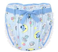 LittleForBig Omutsu, fascia di seta per adulti, lavabile, regolabile, riutilizzabile, impermeabile, per pannolini - Little Blue XL