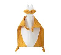 LittleFox, comoda coperta per neonati, in cotone, fazzoletto da bagno, asciugamano lenitivo