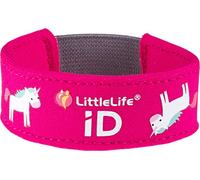 LittleLife Safety iD Strap, Unicorn, bianco & rosa, Taglia unica