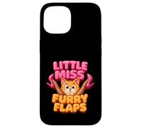 LittleMiss - Retine pelose per gatti Custodia per iPhone 15