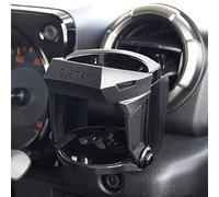 LITTLEMOLE Portabicchieri per auto, supporto per bottiglia di ventilazione, regolabile, per caffè, acqua, succhi di frutta, tè