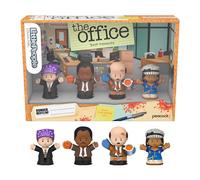 LittlePeople Collector - The Office: I Momenti Migliori, set da collezione in edizione speciale con 4 personaggi dalla Serie TV Statunitense, giocattolo per bambini, 13+ anni, HVG56