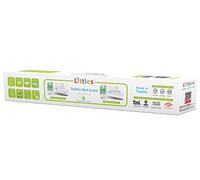 Littles barriera per letto bambini. Pieghevole. 150 x 48.5 cm, Bianco