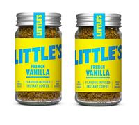 Little's Instant Coffee gusto infuso al gusto di vaniglia francese - 2 confez...