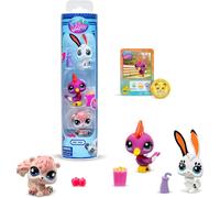 Littlest Pet Shop Bandai Serie 2 Trio Di Animali Tube PARK