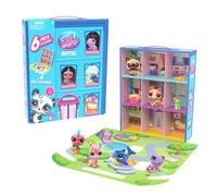 Littlest Pet Shop - L’Hotel dei Pet Shop - Set di gioco con 6 PetShop inclusi, di cui 2 esclusivi - Mini-figure di animali da collezione - Giocattolo per bambini dai 4 anni in su - BF00595